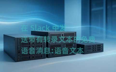 在 Slack 中发送带有转录文本的免费语音消息:语音文本